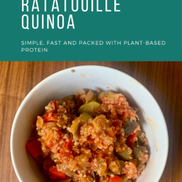 One Pot Ratatouille Quinoa